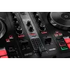 Hercules INPULSE 300 MK2 Vinyl-Scratcher Schwarz, Rot