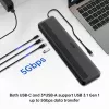 Acer 13-in-1 Type-C Minidock Wired USB 3.2 Gen 1 Schwarz