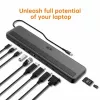 Acer 13-in-1 Type-C Minidock Wired USB 3.2 Gen 1 Schwarz