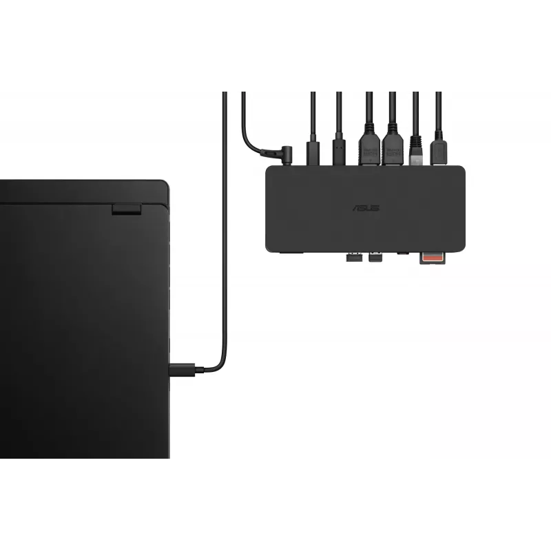 Dockingstation ASUS DC500 Thunderbolt 4 Triple 4K, 150W PD, 3 Displays, 2x HDMI 2.1, 2x USB‑A, 2x USB2.0, RJ‑45, MicroSD