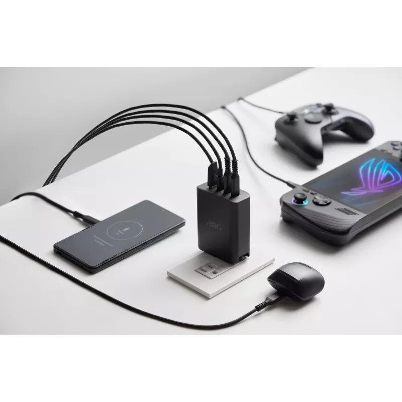 ASUS ROG 140W USB-C GaN Universal Schwarz AC Fast charging Indoor