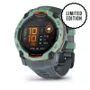 Smartwatch GARMIN Instinct 3 AMOLED — 50 mm Gehäuse, AMOLED 1,3 Zoll, GPS/GLONASS/Galileo, 10 ATM, 24-Tage-Akku