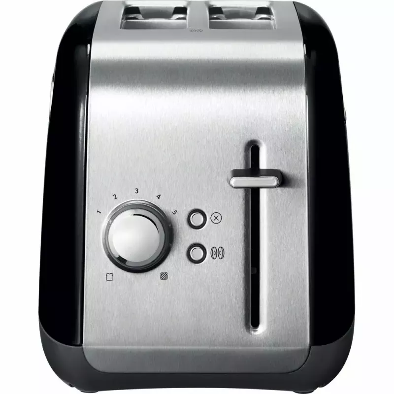 KitchenAid 5KMT2115EOB 5 2 slice(s) 1100 W Schwarz, Stainless steel