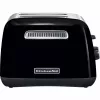KitchenAid 5KMT2115EOB 5 2 slice(s) 1100 W Schwarz, Stainless steel