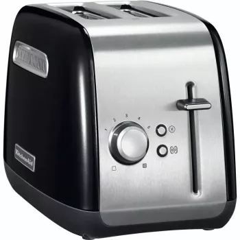 KitchenAid 5KMT2115EOB 5 2 slice(s) 1100 W Schwarz, Stainless steel