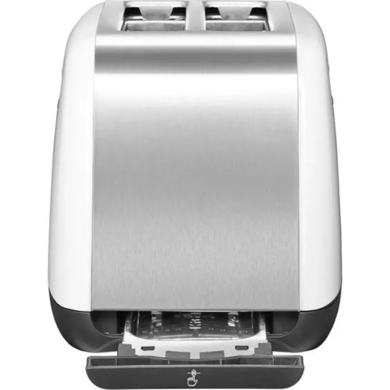 KitchenAid 5KMT2115EWH 5 2 Scheiben 1100 W Edelstahl, Weiß