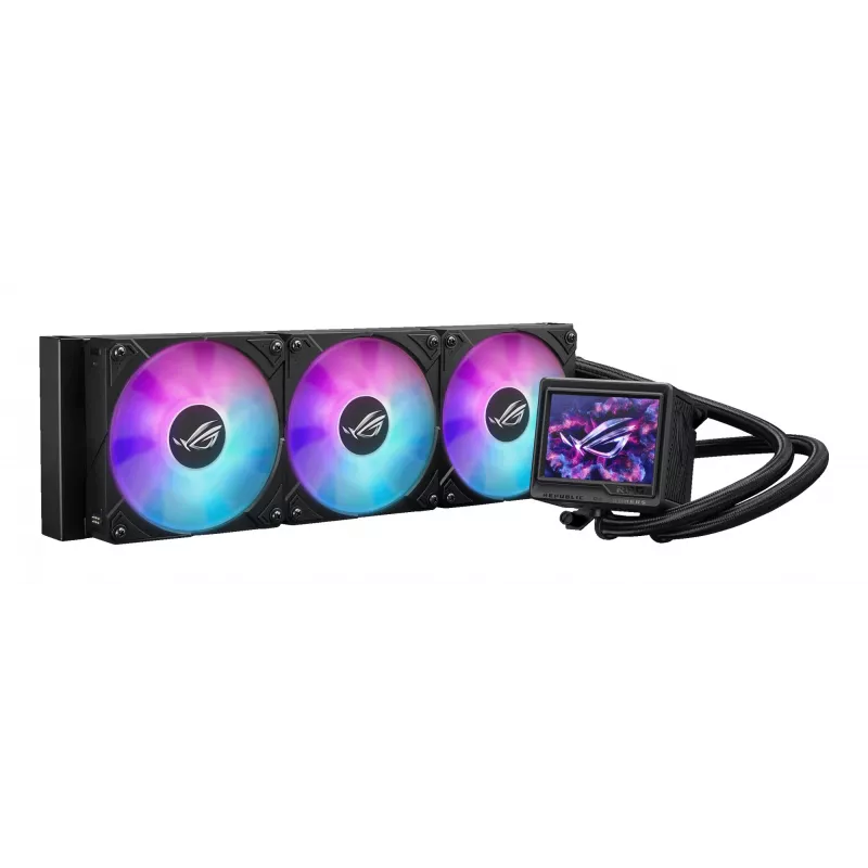 ASUS ROG Ryujin III 360 ARGB Extreme Computergehäuse All-in-One-Flüssigkeitskühler 12 cm Schwarz