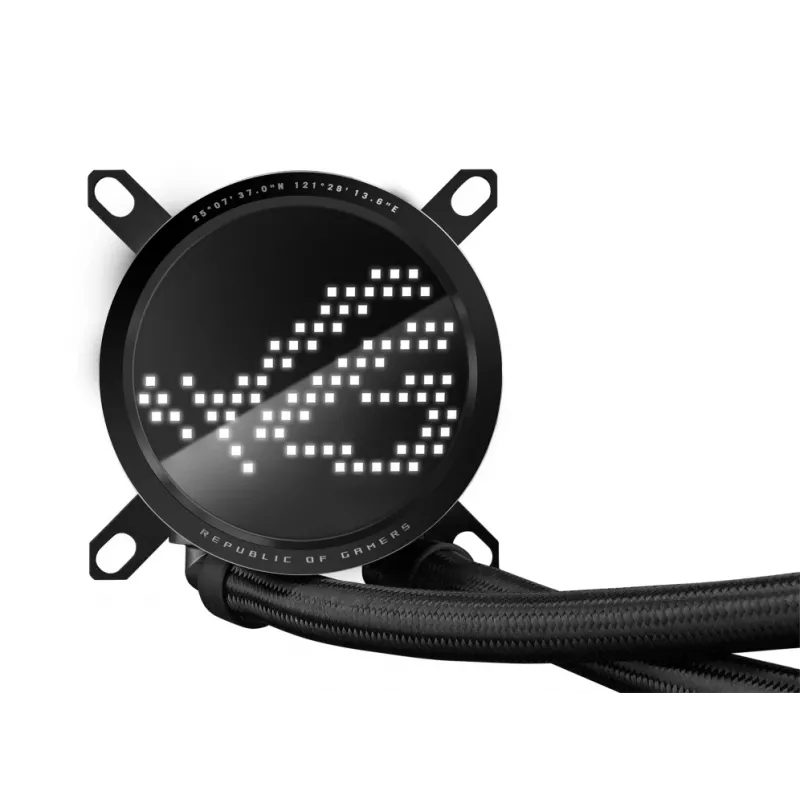 ASUS ROG Ryuo III 240 ARGB Prozessor-Flüssigkeitskühlung 12 cm schwarz