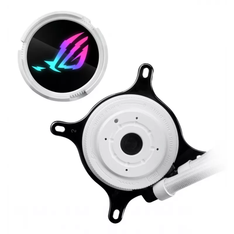 ASUS ROG Strix LC III 240 ARGB White Edition Prozessor Flüssigkeitskühlungsset 12 cm