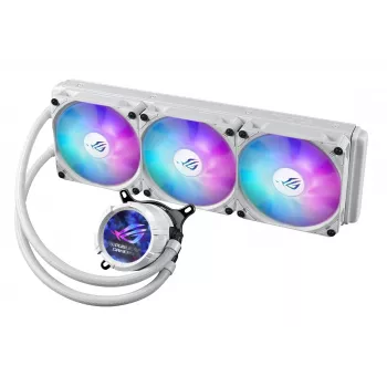 All-in-One-Flüssigkeitskühler ASUS ROG Strix LC III 360 ARGB White Edition