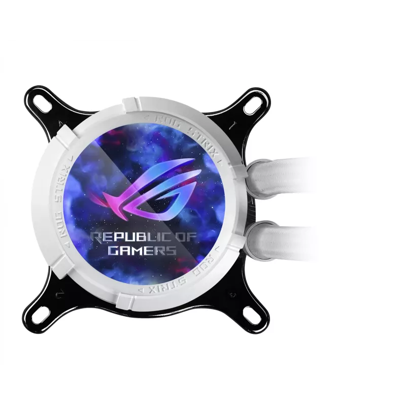 All-in-One-Flüssigkeitskühler ASUS ROG Strix LC III 360 ARGB White Edition