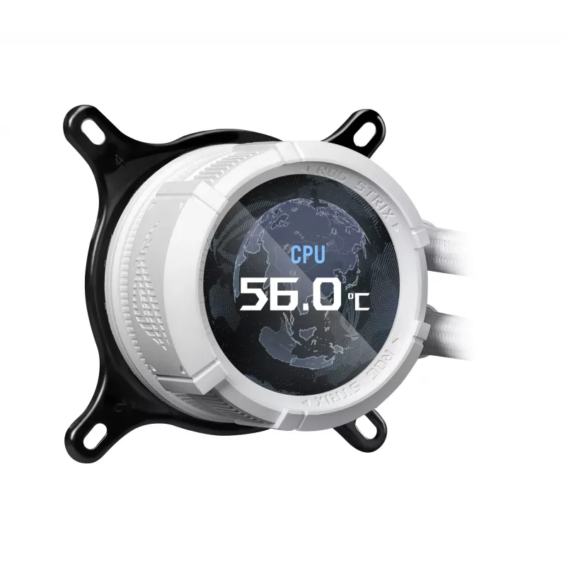 All-in-One-Flüssigkeitskühler ASUS ROG Strix LC III 360 ARGB White Edition