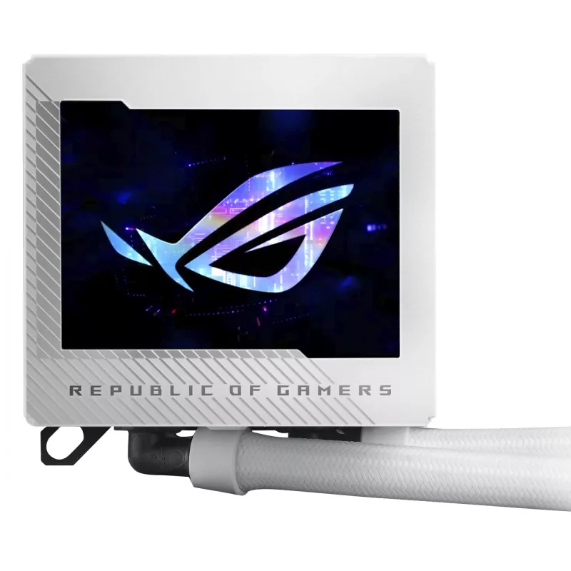 ASUS ROG RYUJIN III 240 ARGB White Edition Prozessor All-in-One-Flüssigkeitskühler 12 cm 1 Stk.