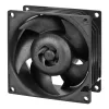 ARCTIC S8038-10K - 80 mm Serverlüfter, Lüfter, 8 cm, 173,3 m³/h, Schwarz