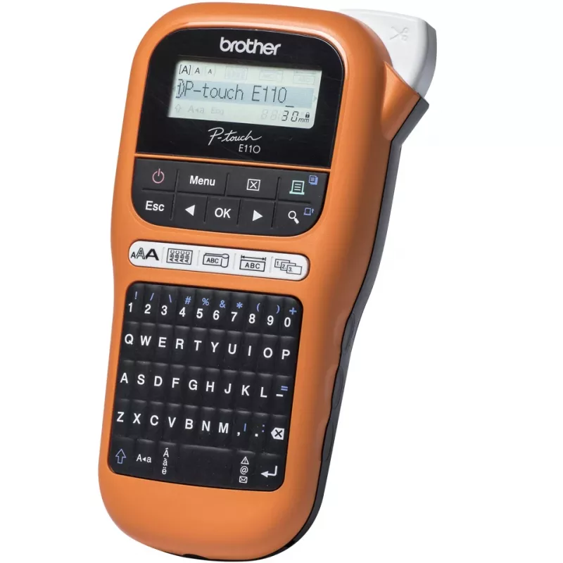 Brother PT-E110 Etikettendrucker Thermotransfer 180 x 180 DPI 20 mm/s HGe/TZe QWERTY