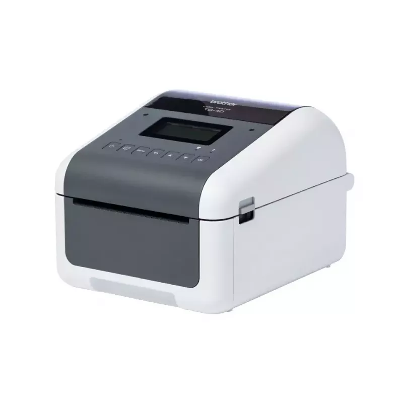 Brother TD-4550DNWBFC Etikettendrucker Direkt Wärme 300 x 300 DPI 152 mm/sek Kabelgebunden & Kabellos Ethernet LAN Wi-Fi Bluetooth