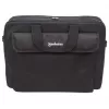 Manhattan London Laptoptasche 15,6 Zoll, Toploader, Schwarz, LOW COST, Zubehörfach, Schultergurt (abnehmbar), günstigere Alternative zu Targus TAR300, Notebook-Tasche, drei Jahre Garantie