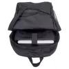 Manhattan Knappack Rucksack 15,6 Zoll, Schwarz, GÜNSTIG, Leicht, Internes Laptopfach, Zubehörtasche, Gepolsterte verstellbare Schultergurte, Flaschenhalter, Drei Jahre Garantie
