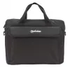 Manhattan London Laptoptasche 14,1 Zoll, Toploader, Schwarz, LOW COST, Zubehörfach, Schultergurt (abnehmbar), Notebook-Hülle, Drei Jahre Garantie