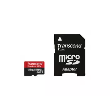 TRANSCEND 128GB Micro SDHC Class 10 UHS-1 mit Adapter
