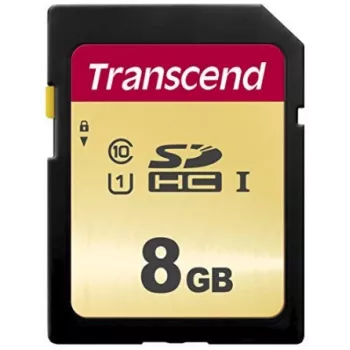 TRANSCEND SDHC-Karte 500S 8 GB UHS-I U1 MLC