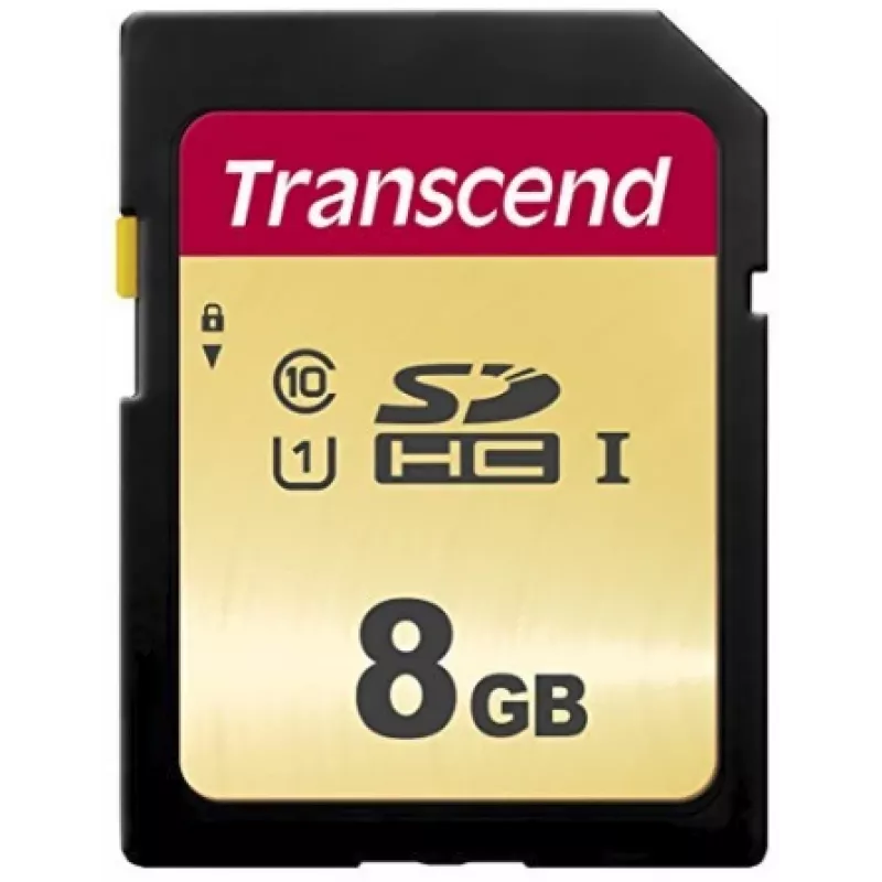 TRANSCEND SDHC-Karte 500S 8 GB UHS-I U1 MLC