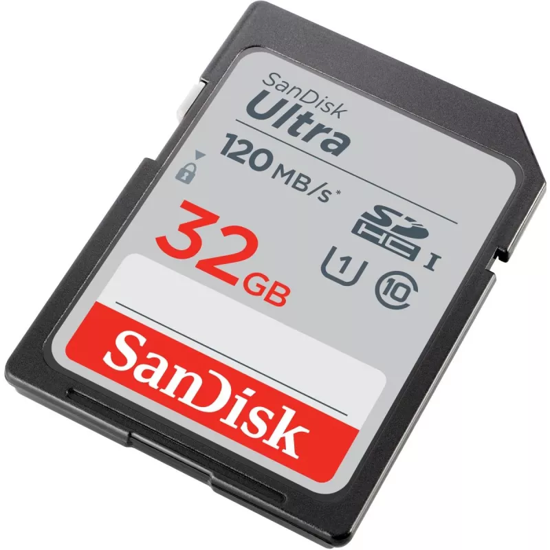 WESTERN DIGITAL SanDisk Ultra 32GB SDHC-Speicherkarte Klasse 10 UHS-I 120 MB/s 3er-Pack (SDSDUN4-032G-GN6IM)