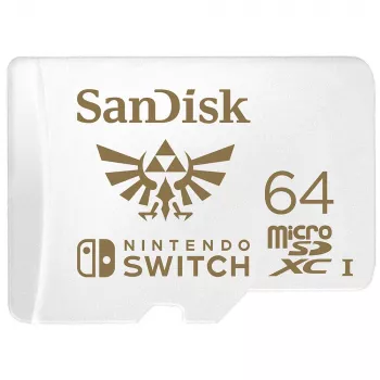 WESTERN DIGITAL SanDisk Micro-SDXC-Karte für Nintendo Switch 64GB UHS-1 100 MB/s