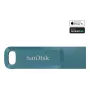 WESTERN DIGITAL SanDisk Ultra Dual Drive Go - 1 TB USB-Stick - USB-C / USB-A - Navagio Bay
