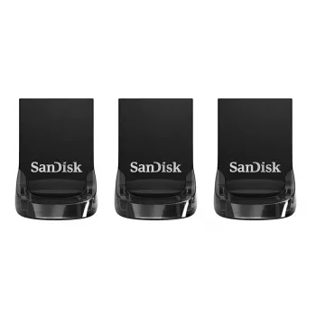 WESTERN DIGITAL SanDisk Ultra Fit - 32 GB USB-Stick - USB 3.1 - 3er-Pack