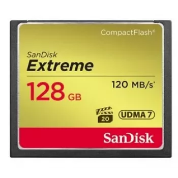 WESTERN DIGITAL SanDisk Extreme Compact Flash 120 MB/s 128 GB