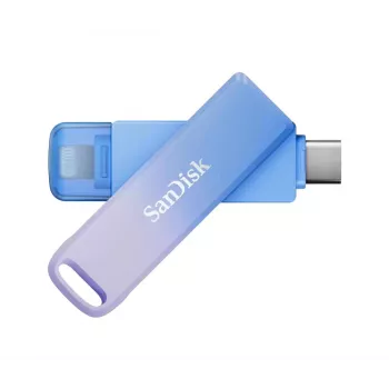 WESTERN DIGITAL SanDisk Creator Phone Drive – 256 GB USB-Stick – USB-C/Lightning – Blau