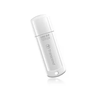 TRANSCEND Jetflash 730 - 128GB USB-Stick - USB 3.0 - Weiß