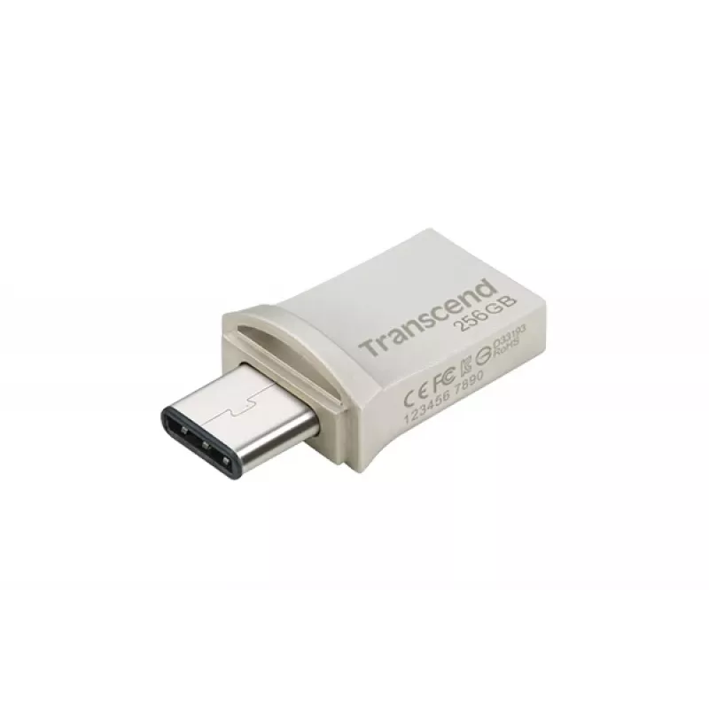 TRANSCEND Jetflash 890 - 256GB USB-Stick - USB 3.1 / Typ C