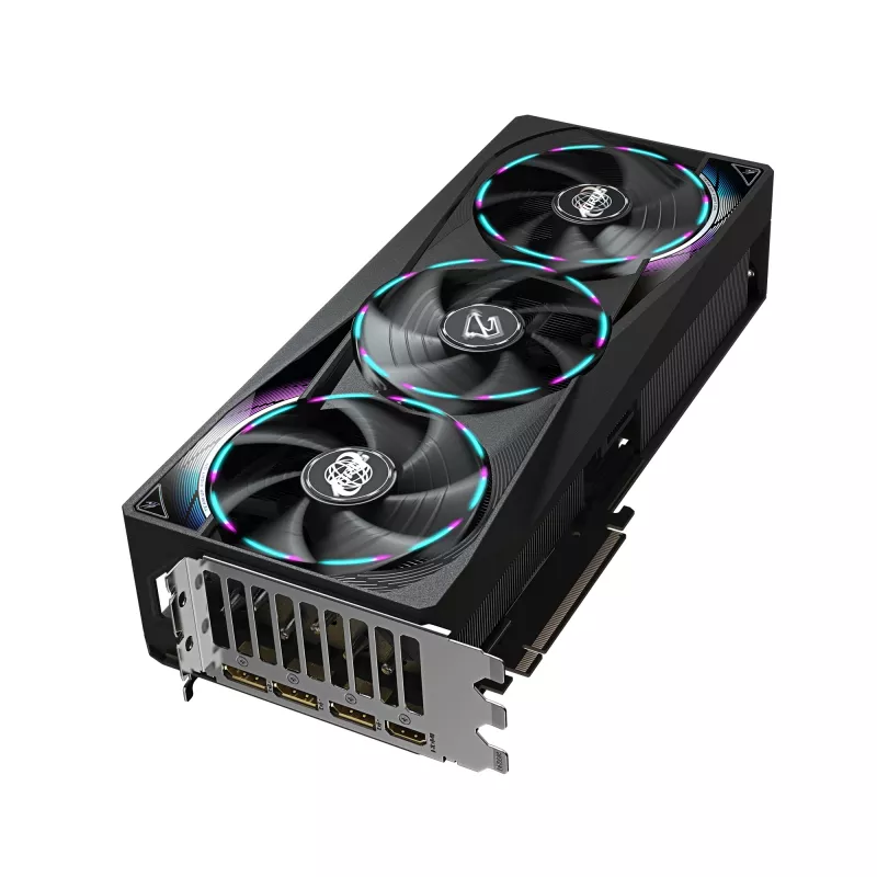 GIGABYTE AORUS GeForce RTX 5070 MASTER 12G Grafikkarte - 12GB GDDR7, 192bit, PCI-E 5.0, 2715 MHz Kerntakt, 3 x DP 2.1a, 1 x HDMI 2.1b, NVIDIA DLSS 4, GV-N5070AORUS M-12GD