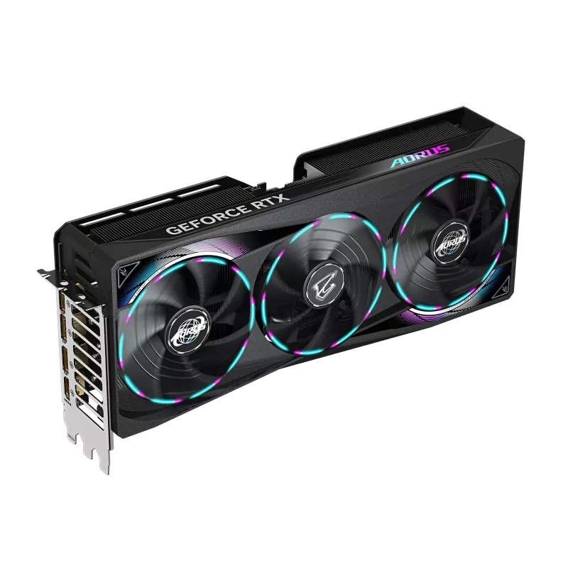 GIGABYTE AORUS GeForce RTX 5070 MASTER 12G Grafikkarte - 12GB GDDR7, 192bit, PCI-E 5.0, 2715 MHz Kerntakt, 3 x DP 2.1a, 1 x HDMI 2.1b, NVIDIA DLSS 4, GV-N5070AORUS M-12GD