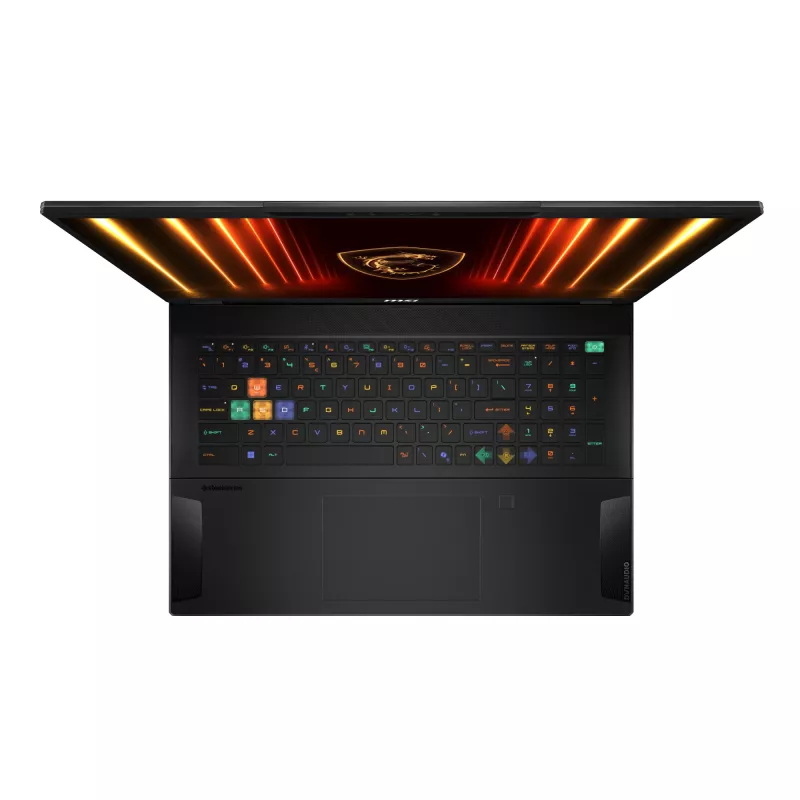 MSI Stealth 18 HX AI A2XWIG-042 Intel Core Ultra 9 275HX Laptop 45,7 cm (18 Zoll) UHD+ 64 GB DDR5-SDRAM 2 TB SSD NVIDIA GeForce RTX 5080 Wi-Fi 7 (802.11be) Windows 11 Pro Schwarz