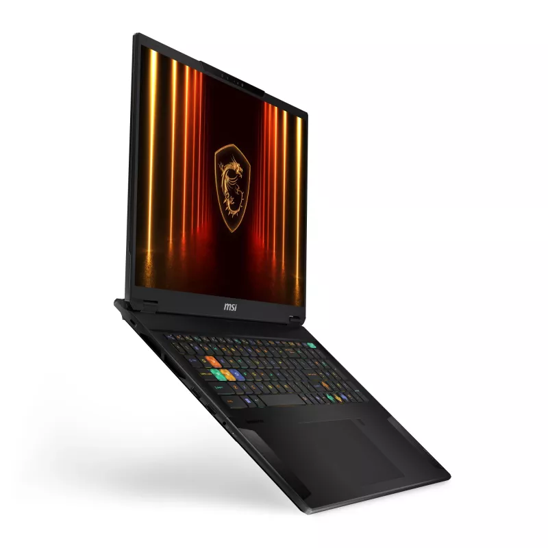 MSI Stealth 18 HX AI A2XWIG-042 Intel Core Ultra 9 275HX Laptop 45,7 cm (18 Zoll) UHD+ 64 GB DDR5-SDRAM 2 TB SSD NVIDIA GeForce RTX 5080 Wi-Fi 7 (802.11be) Windows 11 Pro Schwarz