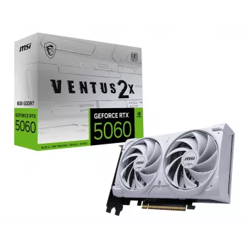 Grafikkarte MSI GeForce RTX 5060 8 GB GDDR7, PCIe 5.0, 128-Bit, 2527 MHz Boost, 145 W, 4 Displays