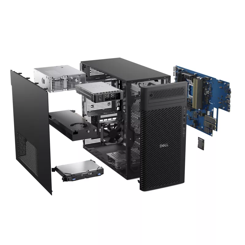 DELL Pro Max FCT2250 T2 Intel Core Ultra 7 265K 32 GB DDR5-SDRAM 1 TB SSD Windows 11 Pro Tower PC Schwarz