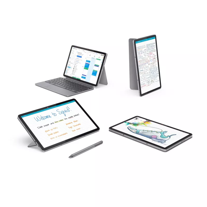 Lenovo Chromebook Duet 11M889 MediaTek Kompanio 838 27,8 cm (10,9 Zoll) Touchscreen WUXGA 8 GB LPDDR4x-SDRAM 128 GB eMMC Wi-Fi 6 (802.11ax) ChromeOS Deutsch Grau