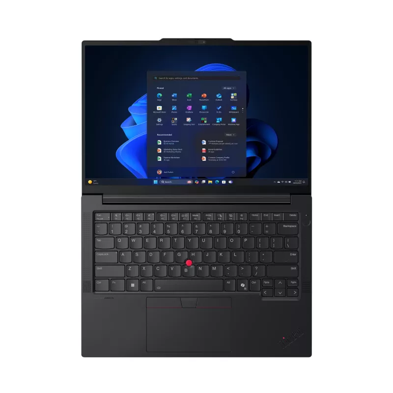 Laptop Lenovo ThinkPad E14 Gen 7 (AMD) – 14 Zoll WUXGA, AMD Ryzen 7 250 3,3 GHz, 16 GB DDR5, 512 GB SSD, Windows 11 Pro, Schwarz