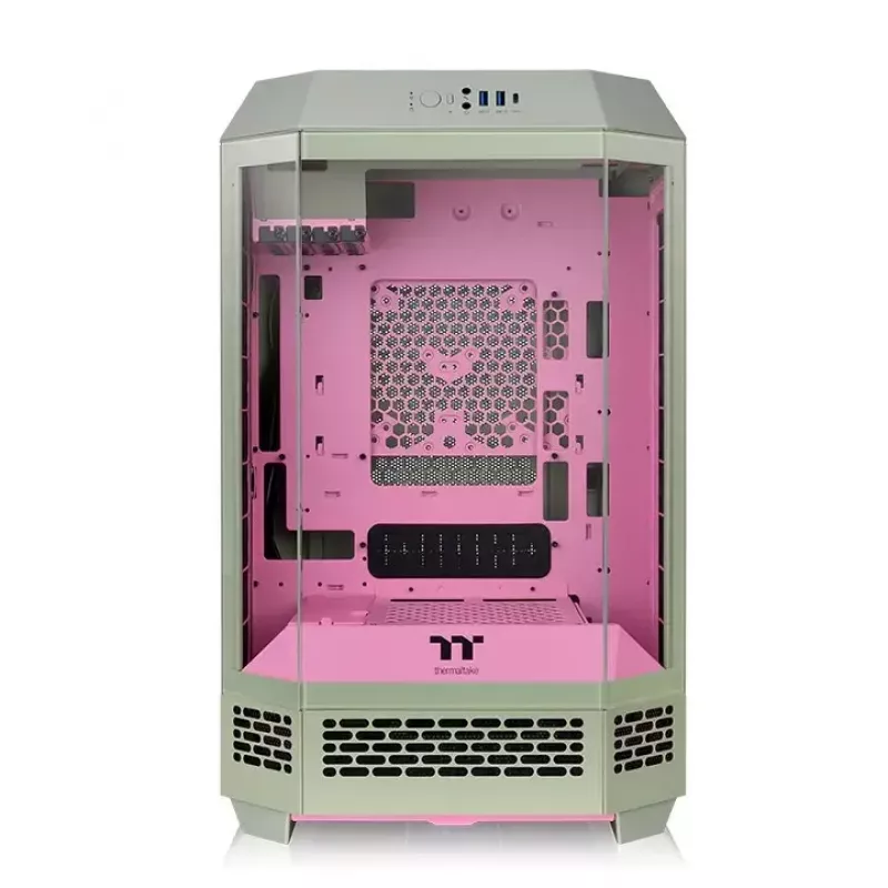 PC-Gehäuse Thermaltake Tower 300 Matcha Plum Micro Tower
