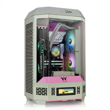 PC-Gehäuse Thermaltake Tower 300 Matcha Plum Micro Tower