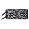 All-in-One-Flüssigkeitskühler Thermaltake CL-W322-PL12GM-B 12 cm Schwarz Grau 2500 U/min 72,69 m³/h
