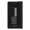PC-Gehäuse Thermaltake View 390 Air Midi Tower — Schwarz, unterstützt PS2-Netzteile, 3,5-Zoll-HDDs, 2,5-Zoll-SSDs, bis zu 200-mm-Frontlüfter