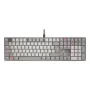 CHERRY KC 500 MX LP Tastatur Home/Office USB QWERTZ Deutsch Grau