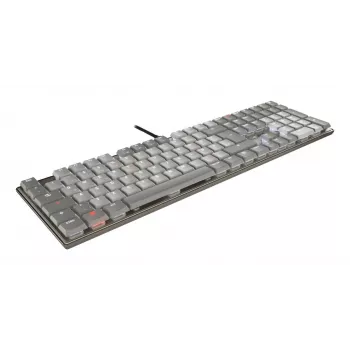 CHERRY KC 500 MX LP Tastatur Home/Office USB QWERTZ Deutsch Grau