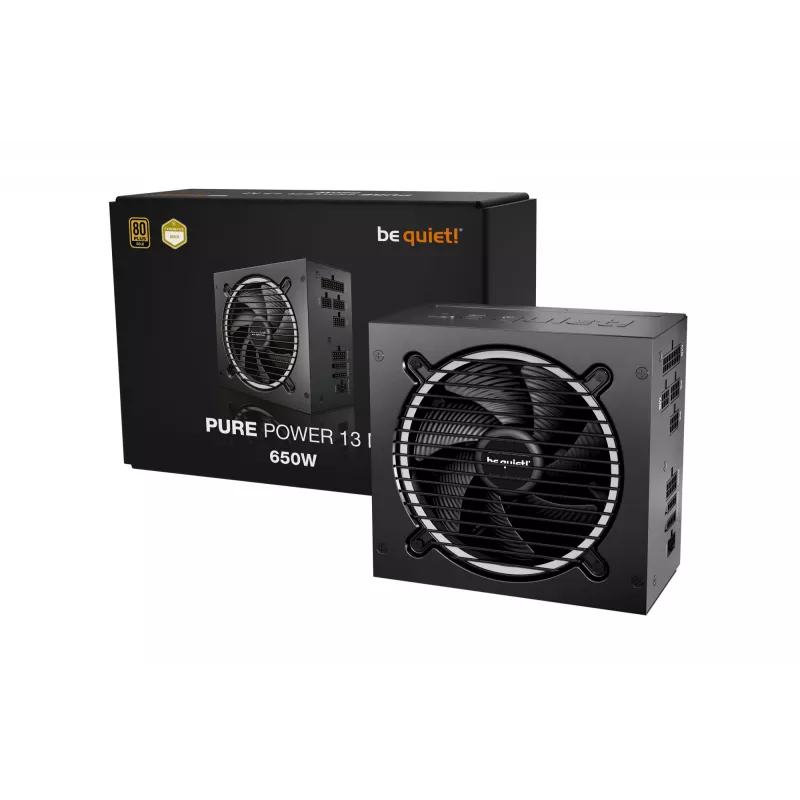 be quiet! Pure Power 13 M | 650W Netzteil 20+4-Pin ATX ATX Schwarz
