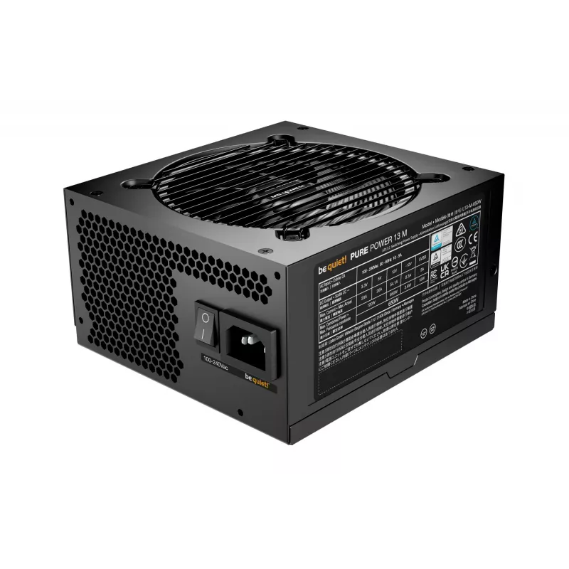 be quiet! Pure Power 13 M | 650W Netzteil 20+4-Pin ATX ATX Schwarz
